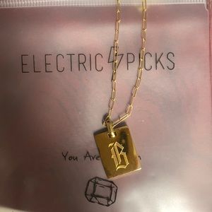 Electric Picks Say My Name Necklace